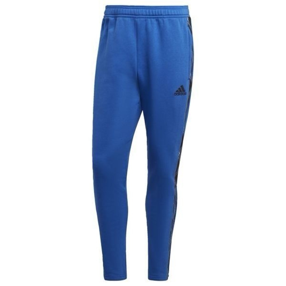 Adidas Navy Black Colorblock Tapered Jogger Sweatpants Women’s Small